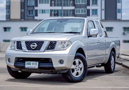 NISSAN NAVARA 2.5 LE KING CAB เกียร์ Auto สีบรอนซ์เทา ปี2010  รถบ้าน ไมล์แท้  