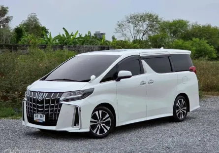 TOYOTA ALPHARD 2.5 S"C Package" (รุ่นท็อปสุด) Minor Change ปี 2021 มือแรก ดูแลดี ประวัติเซอร์วิสครบ