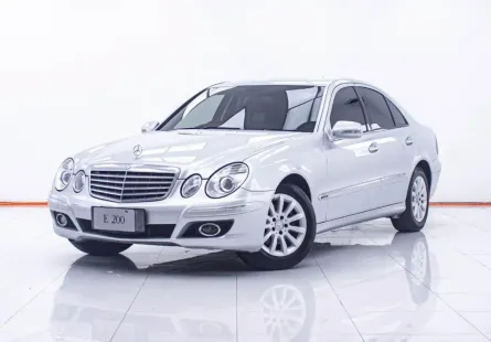 1D875 BENZ E-CLASS E200 1.8 NGT AT 2008