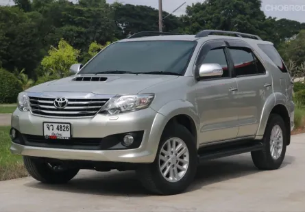 TOYOTA FORTUNER CHAMP 3.0 4WD VSC TOP A/T ปี2013(แท้) 7ที่นั่ง โฟร์วิล สีบรอนซ์