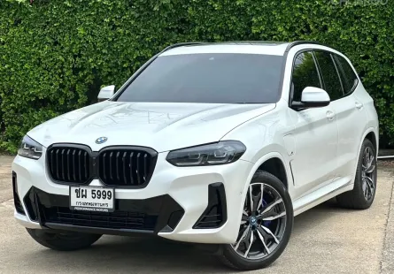 2023 BMW X3 2.0 xDrive30e SUV รถสภาพดี มีประกัน ไมล์น้อย มือเดียวป้ายแดง 