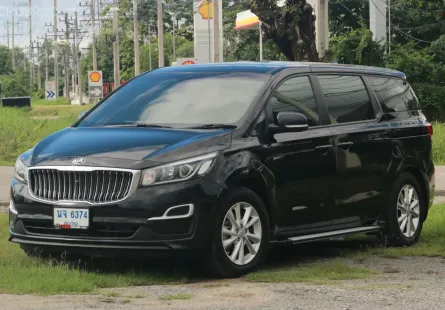 KIA CARNIVAL LX 2.2 (ดีเซล) 11ที่นั่ง A/T ปี2020(แท้) สีดำ