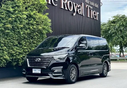 2018 Hyundai H-1 2.5 Elite รถตู้/VAN รถบ้านมือเดียว ไมล์น้อย 