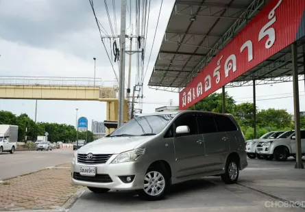 2012 TOYOTA INNOVA 2.0 G OPTION *ลูกค้าเครดิตดี ออกรถ 0 บาท