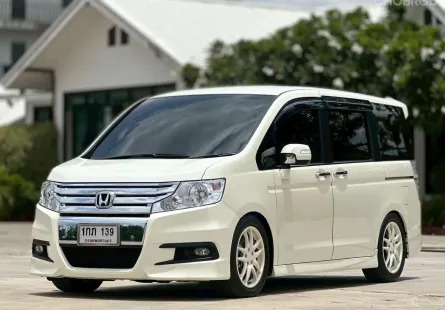 Honda Stepwgn Spada 2.0 EL 2013 รถตู้มือสองสภาพดี