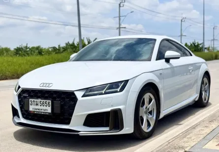 Audi TT 2.0 45 TFSI 2020 สีขาวหายาก สวยจัด ไมล์น้อย มือเดียวป้ายแดง 