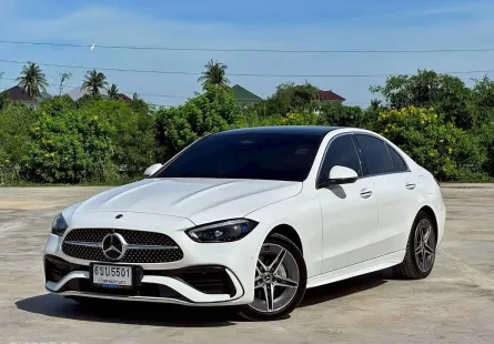 2024 Mercedes-Benz C-Class 2.0 C350e รถเก๋ง 4 ประตู รถบ้านมือเดียว ไมล์น้อย เจ้าของขายเอง  