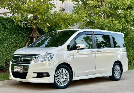 2013 Honda STEPWGN SPADA 2.0 JP รถตู้/MPV รถบ้านแท้ ไมล์น้อย  