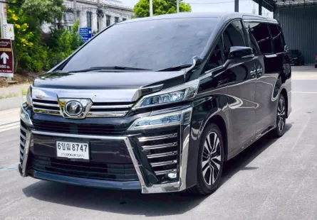 Toyota Vellfire 2.5 ZG Edition 2019 รถสวย สภาพดี
