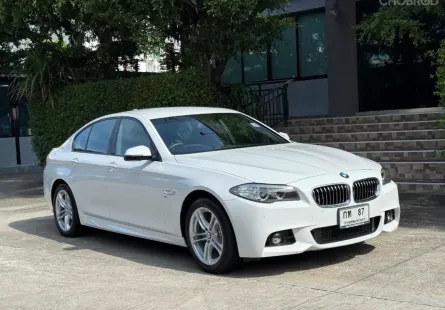 2016 BMW 520D MSPORT LCI รถมือเดียวออกป้ายแดง รถวิ่งน้อย เข้าศูนย์ตามระยะ รถไม่เคยมีอุบัติเหตุครับ