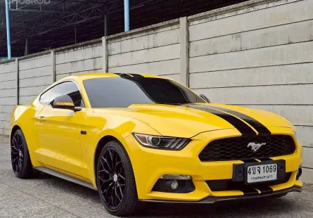 2016 Ford Mustang 2.3 EcoBoost รถเก๋ง 2 ประตู รถบ้านมือเดียว ไมล์แท้ 