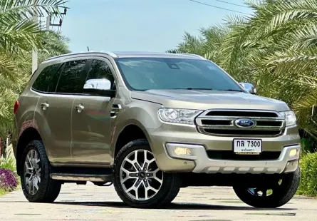 2017 Ford Everest 3.2 Titanium SUV รถบ้านแท้ มือเดียว มีป1. ไม่เคยชน ขายด่วน