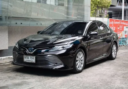 2019 TOYOTA CAMRY 2.5 HV PREMIUM รถเจ้าของเดียว ไม่เคยมีชนหนัก พลิกคว่ำ น้ำท่วม เข้าศูนย์โตโยต้าตลอด