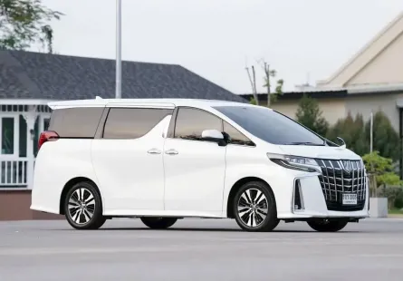 2020 Toyota ALPHARD 2.5 รถตู้/MPV รถบ้านแท้ ไมล์น้อย ประวัติดี 