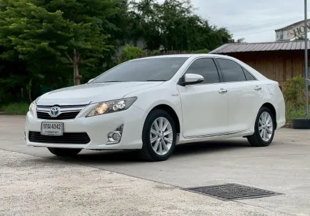 2013 Toyota CAMRY 2.5 Hybrid รถเก๋ง 4 ประตู ดาวน์ 0% รถสวยไมล์แท้  เจ้าของขายเอง 