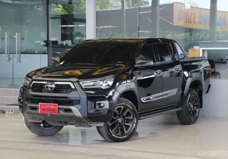 Toyota Hilux Revo 2.4 Prerunner Rocco ปี2021 ไมล์แท้7x,xxxโล รถบ้านมือเดียว เข้าศูนย์ตลอด ออกรถ0บาท