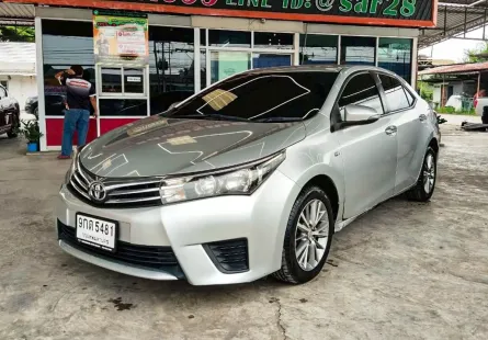 Toyota Altis 1.6 G เกียร์ออโต้ ปี 2014 ผ่อนเริ่มต้น 4,xxx บาท