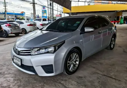 Toyota Altis 1.6 E CNG เกียร์ออโต้ ปี 2014 ผ่อนเริ่มต้น 4,xxx บาท
