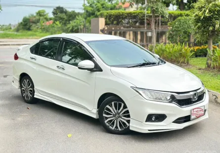 2018 Honda City 1.5 SV (เบาะหนังดำ)