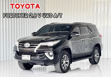 รถมือเดียว Toyota Fortuner 2.8 V SUV ออกรถฟรีดาวน์