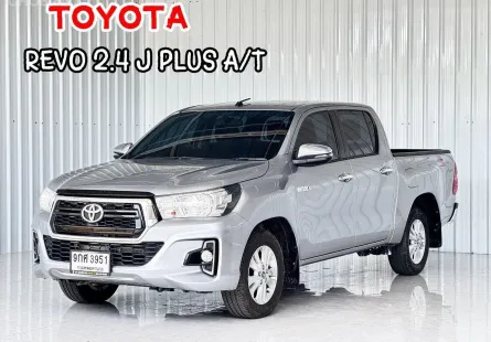 รถมือเดียว สภาพดี เกียร์ออโต้  Toyota Hilux Revo 2.4J PLUS  รถกระบะ 4ประตู