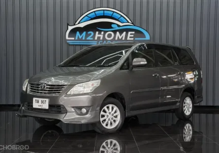 TOYOTA INNOVA 2.0 V AT ปี 2013 จด 2014 สีเทา