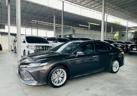 TOYOTA CAMRY 2.5 G ปี 2019 รถสวย สภาพพร้อมใช้ ไมล์น้อย 9 หมื่นโล TOP สุด รับประกันตัวถังสวย