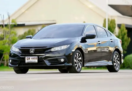 2019 Honda CIVIC 1.8 EL i-VTEC รถเก๋ง 4 ประตู ดาวน์ 0% รถสวย ประวัติดี  