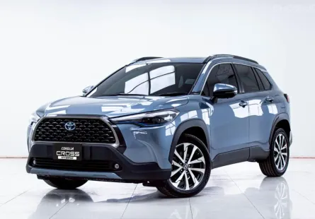 5C061 Toyota Corolla Cross 1.8 Hybrid Premium Safety 2022 รถมือสองสภาพดี