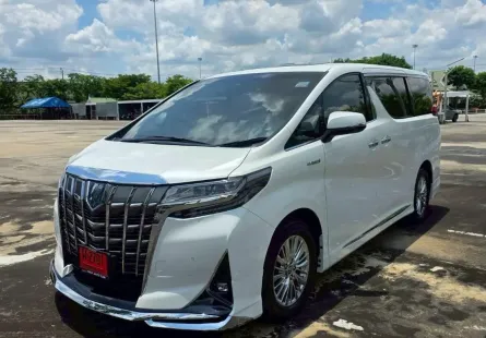2020 Toyota ALPHARD 2.5 HYBRID รถตู้/MPV รถบ้านมือเดียว ไมล์แท้ ออกศูนย์ Toyota. 