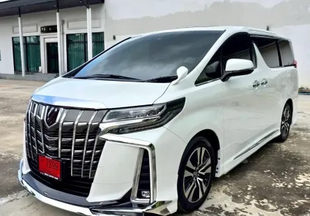 2019 Toyota ALPHARD 2.5 รถตู้/MPV เจ้าของขายเอง รถสวย ประวัติดี  