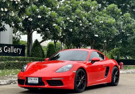ขายรถ Porsche 718 Cayman 2.0 T ปี 2017 สภาพดี ไมล์น้อย เจ้าของขายเอง  