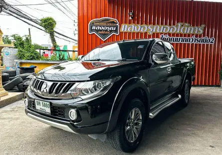 Mitsubishi Triton All New Mega Cab 2.4 GLS Plus เกียร์ธรรมดา ปี 2018 ผ่อนเริ่มต้น 5,xxx บาท