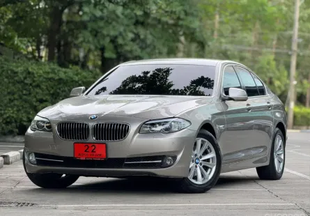 BMW 520i  2.0 F10 รถสภาพสวย ไมล์8หมื่นโลแท้ สภาพสวย รถขับดีมาก ประวัติศูนย์ 