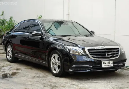Mercedes-Benz S-Class S350d 2018 รถหรูมือสองสภาพดี มือเดียว ไมล์น้อย 