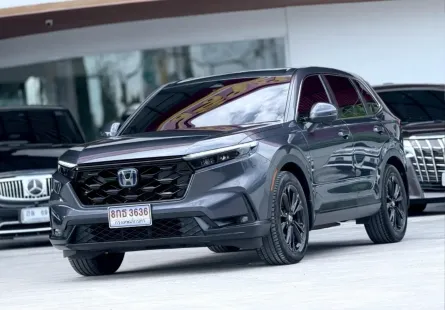 Honda CR-V 2.0 e:HEV 5seat ปี 2023 สีเทา SUV มือสองสุดคุ้ม