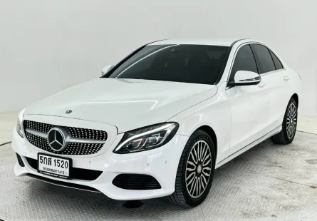 Mercedes Benz C350e  AMG  เกียร์ออโต้ ปี 2017   ผ่อนเริ่มต้น 10,xxx บาท