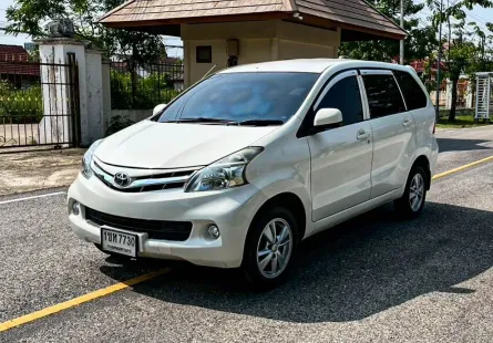 Toyota Avanza 1.5 G เกียร์ออโต้ ปี 2013 ผ่อนเริ่มต้น 3,xxx บาท