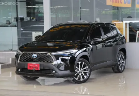 Toyota Corolla Cross 1.8 Hybrid Premium ปี 20 ไมล์แท้6x,xxxโล เข้าศูนย์ตลอด รถบ้านมือเดียว ออกรถ0บาท