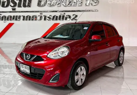 Nissan March 1.2 E ออโต้ ปี 2019 ผ่อนเริ่มต้น 3,xxx บาท