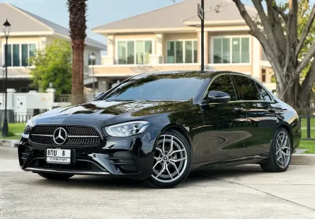 Mercedes-Benz E-Class E220d 2.0 AMG Sport ปี 2022 รถหรูไมล์น้อย 