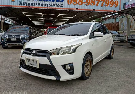 Toyota Yaris 1.2 J เกียร์ออโต้ ปี 2014 ผ่อนเริ่มต้น 3,xxx บาท