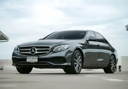 Benz E350e Plug-In Avantgarde ปี 2018 พวงมาลัย Touchpad เซอร์วิสตลอด สภาพใหม่มาก 