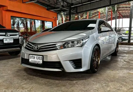 Toyota Altis 1.6 E CNG เกียร์ออโต้ ปี 2014 ผ่อนเริ่มต้น 5,xxx บาท