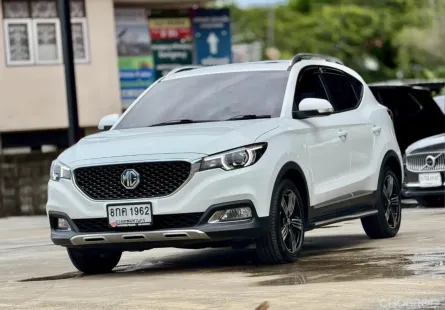MG ZS 1.5 2018 สีขาว ตัวท็อป ซันรูฟครบ