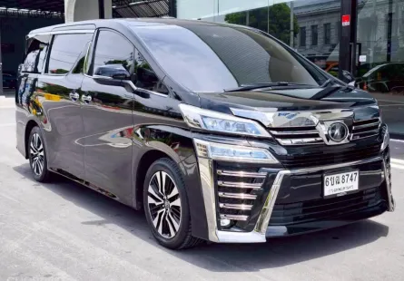 2020 Toyota VELLFIRE 2.5 รถตู้/MPV รถบ้านมือเดียว ไมล์น้อย เจ้าของขายเอง 