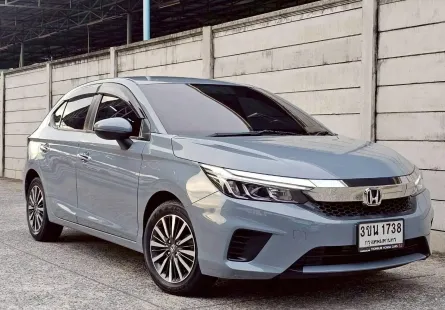 2022 Honda City Hatchback 1.0 VTEC Turbo รถเก๋ง 5 ประตู รถบ้านมือเดียว ไมล์น้อย 