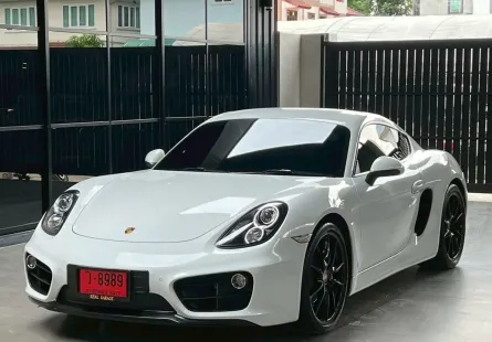 Porsche Cayman 2.7 2014 ราคาพิเศษ รถสวย ประวัติดี ไมล์น้อย 
