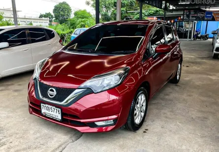 Nissan Note 1.2 VL เกียร์ออโต้ ปี 2017/2018 ผ่อนเริ่มต้น 4,xxx บาท
