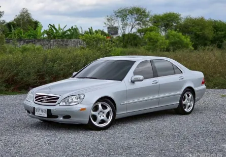 MERCEDES-BENZ S500 Long Wheel Base (V8) [W220] Facelift ปี 2003 ลูกค้าเดิมดูแลถึง เก็บงานมาหมดแล้ว